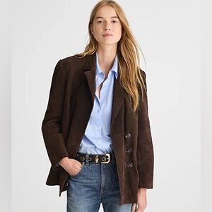 Madewell Suede Blazer